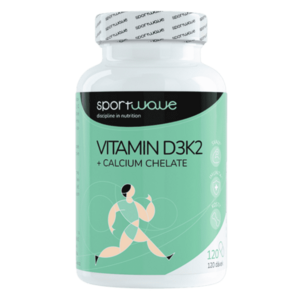 Sport Wave Vitamin D3K2 + Calcium chelate - 120 kapslí obraz