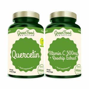 GREENFOOD NUTRITION Quercetin 90 kapslí obraz