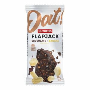 Nutrend Flapjack čokoláda + banán 50 g obraz