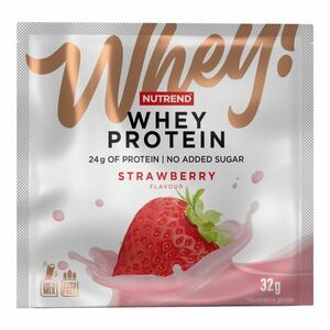 Nutrend Whey Protein jahoda 32 g obraz