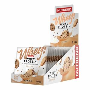 Nutrend Whey Protein cookies 20x32 g obraz