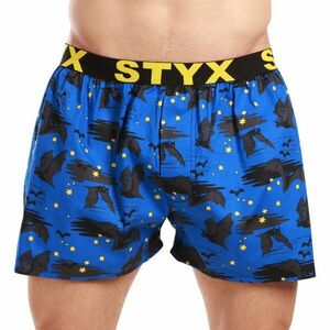 Styx Pánské trenky art sportovní guma netopýr (B1759) XL obraz