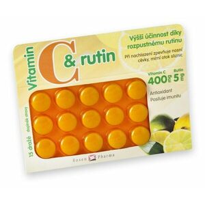 ROSEN C+rutin 400 mg drg.15 obraz