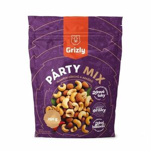 Grizly Párty mix slaných ořechů a arašídů 250 g obraz