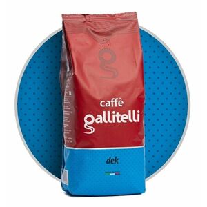 Caffe Gallitelli Dek 1 kg Bezkofeinová káva obraz