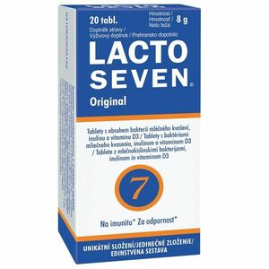 Vitabalans LactoSeven 20 tablet obraz