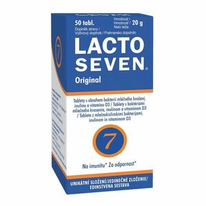 VITABALANS Lactoseven 50 tablet obraz