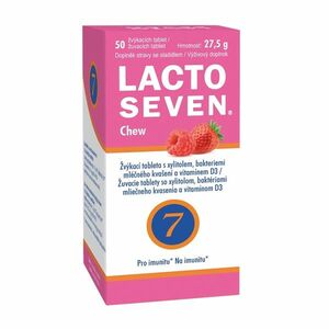 Vitabalans LactoSeven Chew 50 žvýkacích tablet obraz