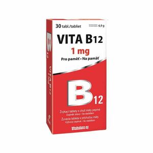 Vitabalans Vita B12 1 mg 30 žvýkacích tablet obraz