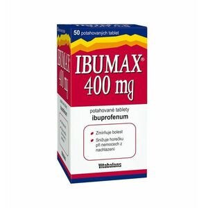 Ibumax 400 mg 50 tablet obraz