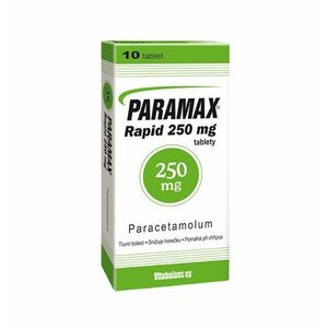 Paramax Rapid 250 mg 10 tablet obraz