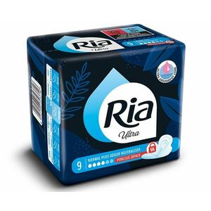 Ria Ultra Normal Plus Odour Neutraliser menstruační vložky 9 ks obraz