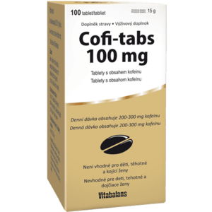 Vitabalans Cofi-tabs 100 tablet obraz