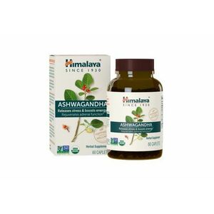 Himalaya Herbals Organic Ashwagandha BIO 60 kapslí obraz