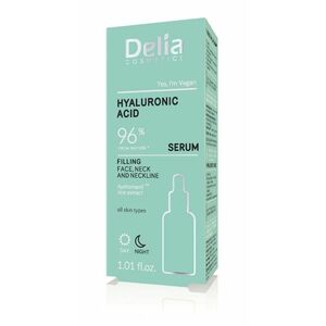 Delia Hyaluronic Acid Vyplňující sérum na obličej, krk a dekolt 30 ml obraz