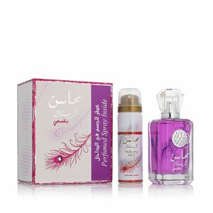 Lattafa Mahasin Crystal Violet EDP 100 ml + DEO ve spreji 75 ml W obraz