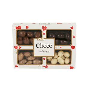 POEX Choco exclusive směs mandlí v čokoládách 200 g obraz