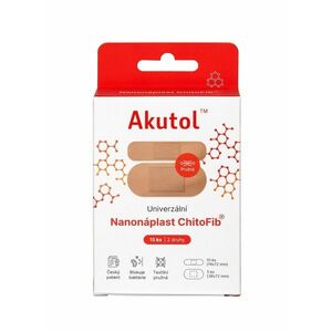 Akutol Nanonáplast ChitoFib® univerzální balení 15 ks obraz