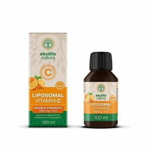 Ekolife Natura Liposomal Vitamin C 1000 mg Pomeranč 100 ml obraz