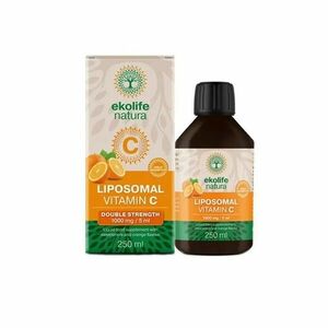 Ekolife Natura Liposomal Vitamin C 1000 mg Pomeranč 250 ml obraz