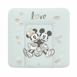 Ceba Podložka přebalovací měkká na komodu (75x72) Disney Minnie & Mickey Grey obraz