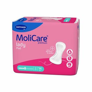 MoliCare Premium Lady 4, 5 kapky inkontinenční vložky 14 ks obraz