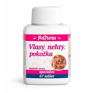 MedPharma Vlasy, nehty, pokožka 67 tablet obraz