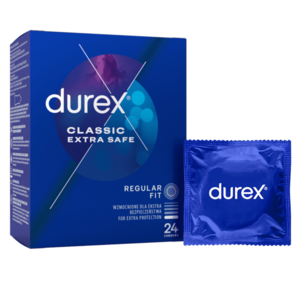 Durex Classic Extra Safe kondomy 24 ks obraz