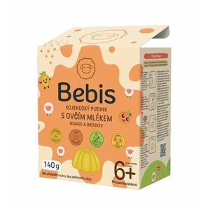 Bebis Kojenecký pudink s ovčím mlékem mango a broskev 140 g obraz