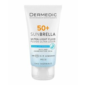 Dermedic Sunbrella Lehká opalovací emulze na mastnou pleť SPF50+ 40 ml obraz