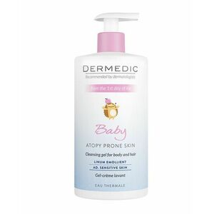 Dermedic Baby Linum Emolient sprchový gel 500 ml obraz