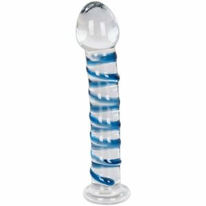 Arts Clair Skleněné dildo Bleu 17 cm obraz