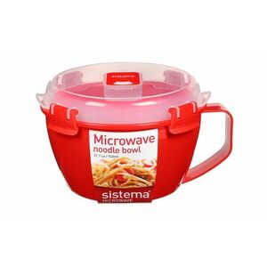 Sistema Microwave dóza na nudle a hranolky 940 ml červená obraz