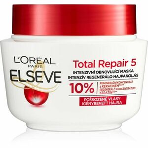 L’Oréal Paris Elseve Total Repair 5 regenerační maska na vlasy s keratinem 300 ml obraz