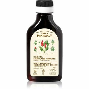 Green Pharmacy Red Peppers Burdock Oil lopuchový olej pro stimulaci růstu vlasů 100 ml obraz