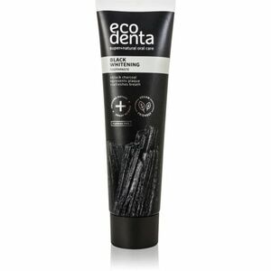 Ecodenta Expert Black Whitening černá bělicí zubní pasta bez fluoridu 100 ml obraz