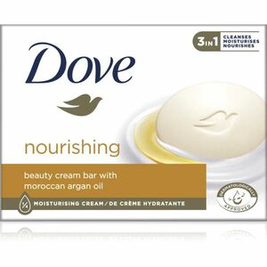 Dove Cream Oil tuhé mýdlo s arganovým olejem 90 g obraz