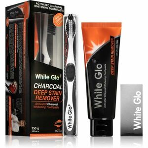 White Glo Charcoal sada zubní péče obraz