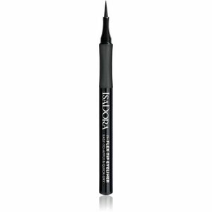 IsaDora Flex dlouhotrvající oční linky ve fixu odstín 80 Deep Black 1 ml obraz