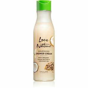 Oriflame Love Nature Cacao Butter & Coconut Oil intenzivně vyživující sprchový krém 250 ml obraz