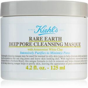 Kiehl's Rare Earth Deep Pore Cleansing Mask hloubkově čisticí maska pro zmenšení pórů 125 ml obraz