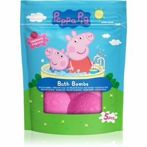 Peppa Pig Bath Bombs šumivá koule do koupele 5x50 g obraz