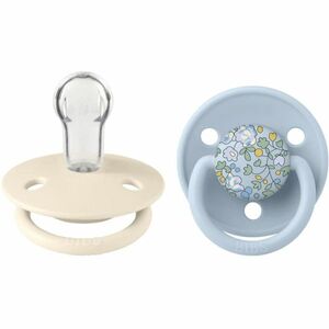 BIBS x Liberty De Lux One Size dudlík Ivory/ Baby Blue 2 ks obraz