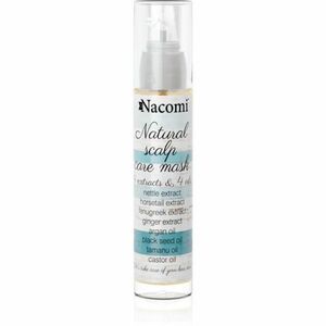 Nacomi Natural Scalp Care Mask pečující maska na vlasy a vlasovou pokožku 50 ml obraz