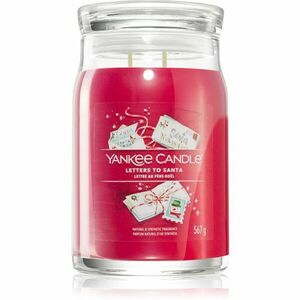 Yankee Candle Letters To Santa vonná svíčka 567 g obraz