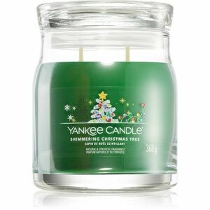 Yankee Candle Shimmering Christmas Tree vonná svíčka Signature 368 g obraz