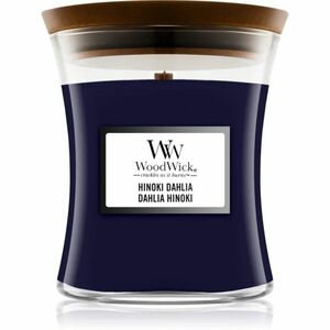 Woodwick Hinoki Dahlia vonná svíčka 275 g obraz