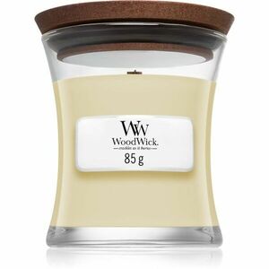 Woodwick White Teak vonná svíčka s dřevěným knotem 85 g obraz