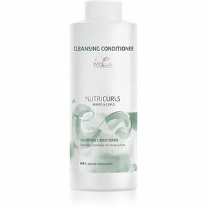 Wella Professionals Nutricurls Waves & Curls čisticí kondicionér pro vlnité a kudrnaté vlasy 1000 ml obraz