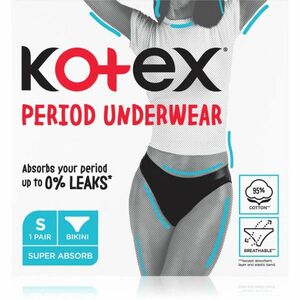 Kotex Period Underwear Size S menstruační kalhotky velikost S 1 ks obraz